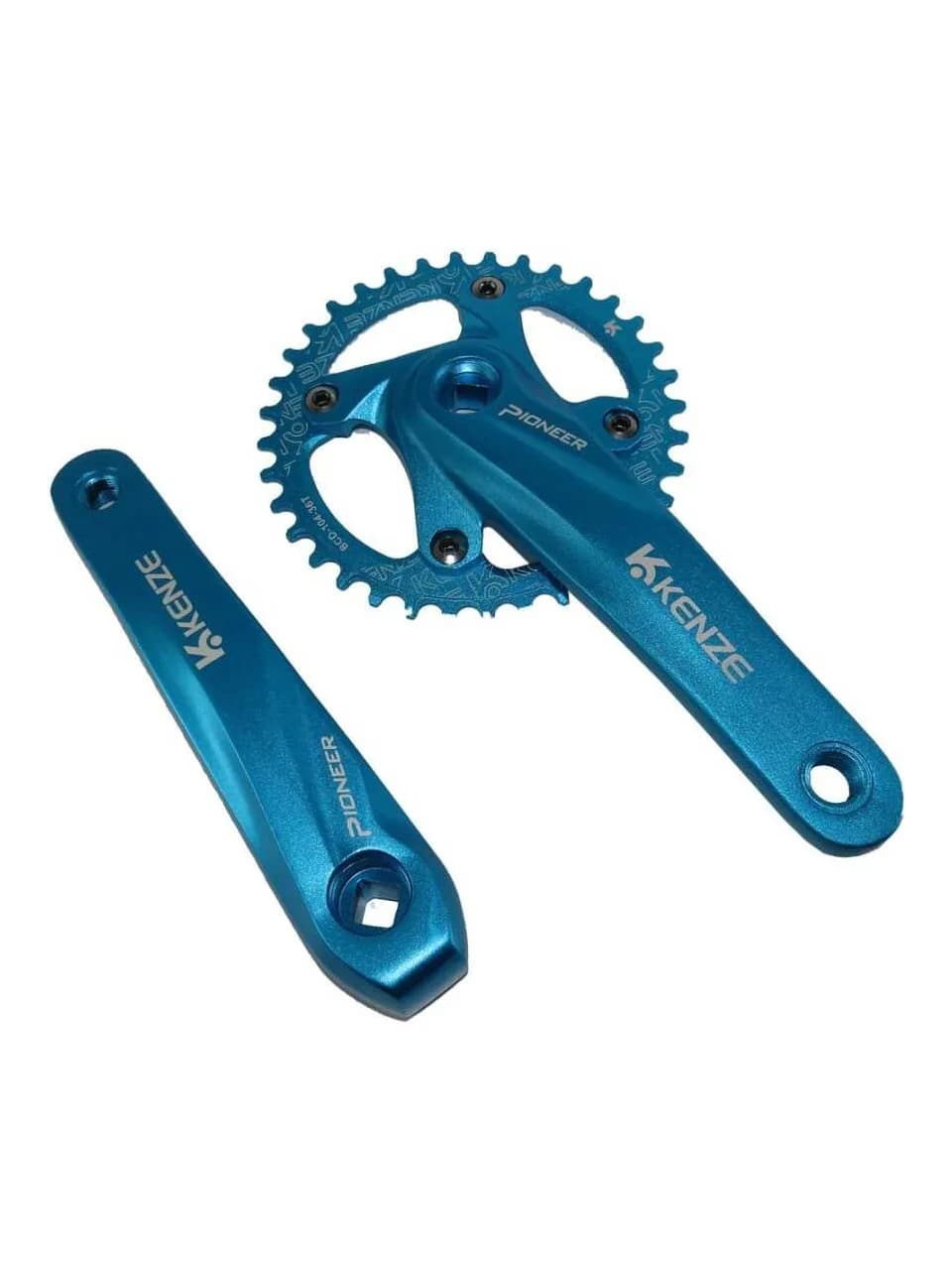  KENZE  MTB KARE MİL TEKLİ RENKLİ AYNAKOL 36T 170MM MAVİ Stok Kodu : EFR-10805
