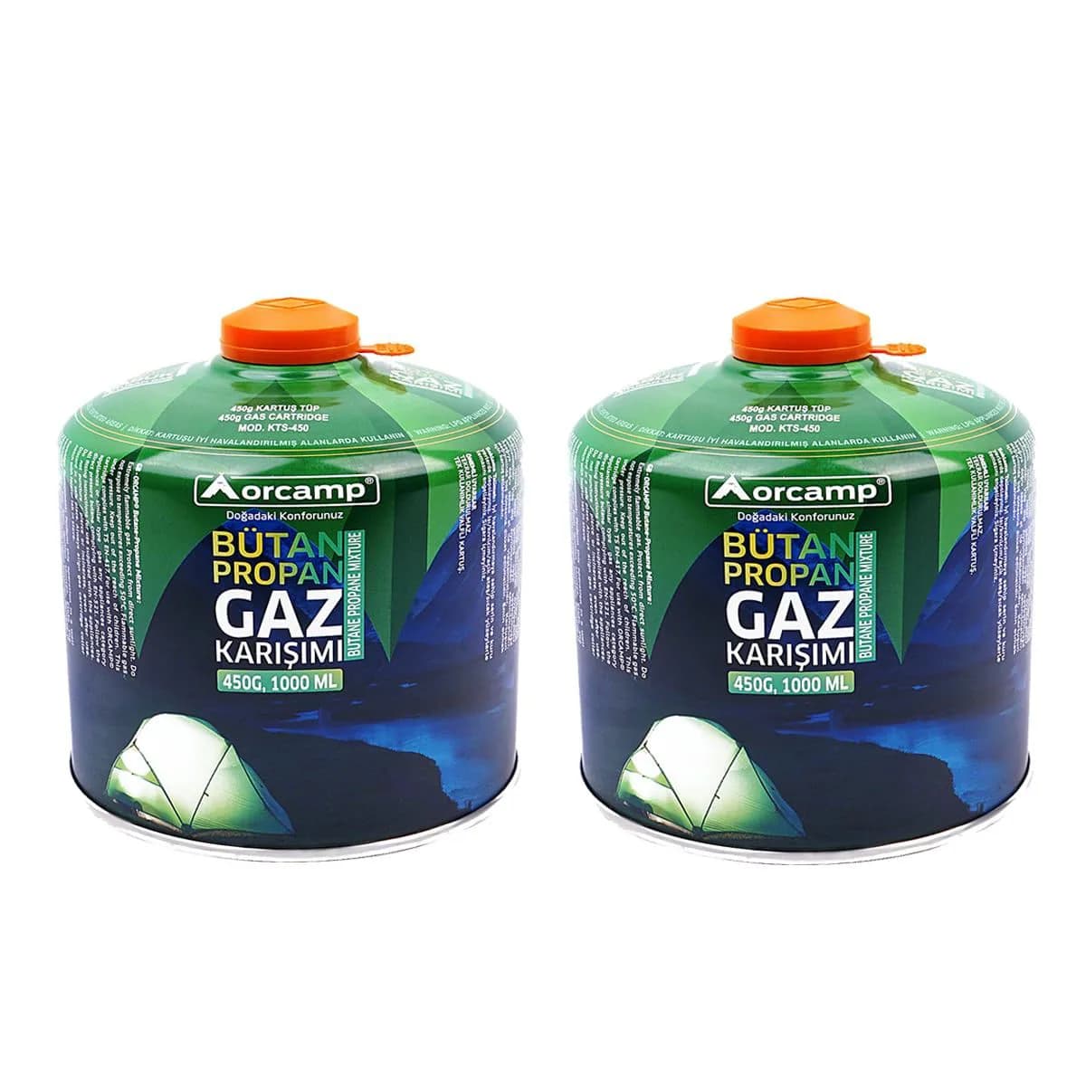  VİDALI KARTUŞ TÜP 450gr  - 2 ADET