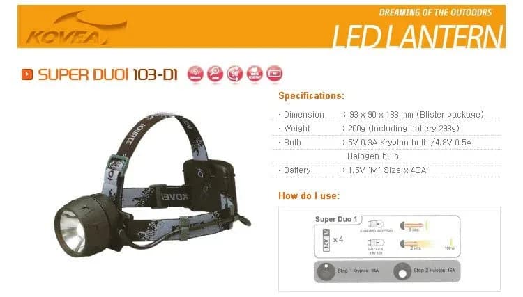 KOVEA SUPER DUO 1 KAFA LAMBASI 3