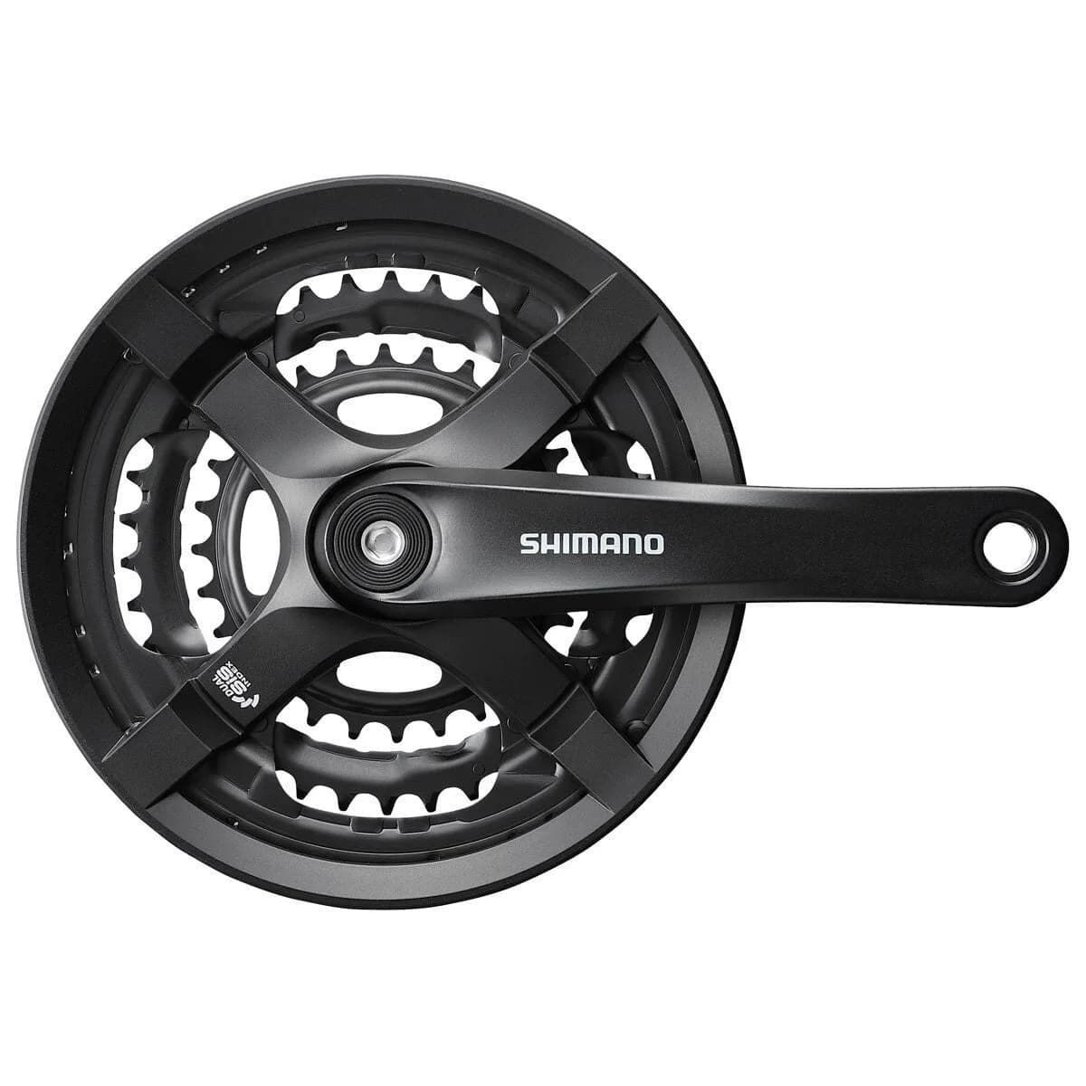 SHIMANO  AYNAKOL FC-TY501 ÜÇLÜ 6/7/8 VİTES 48/38/28T 175mm  2