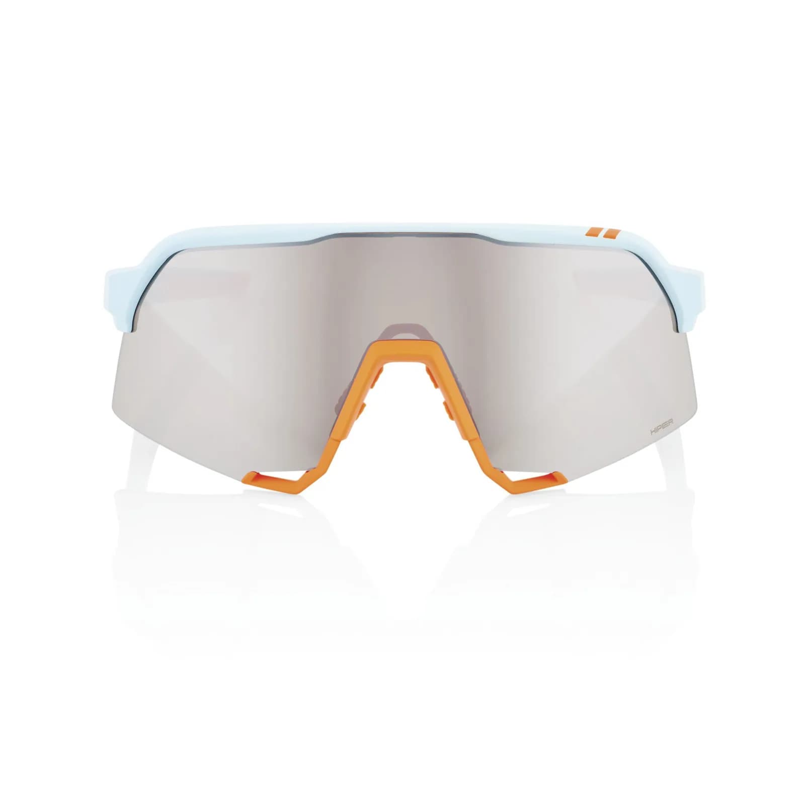 100% Speedcraft - Soft Tact Two Tone - Hiper Silver Mirror Lens Gözlük - ürün görseli