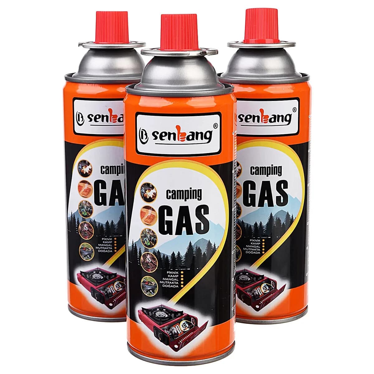 KAMP OCAK GAZI VALFLİ KARTUŞ 227 gr- ADET