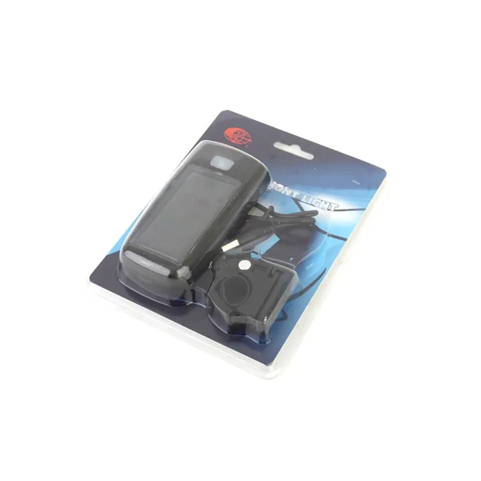 Jing Yi Ön Far 4 Led' Li - USB Girişli - Güneş Enerjili (Şarj - ürün görseli